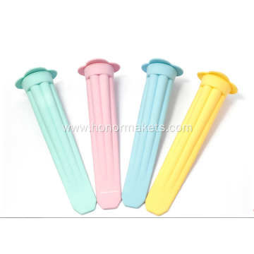 Silicone cylinder ice mold